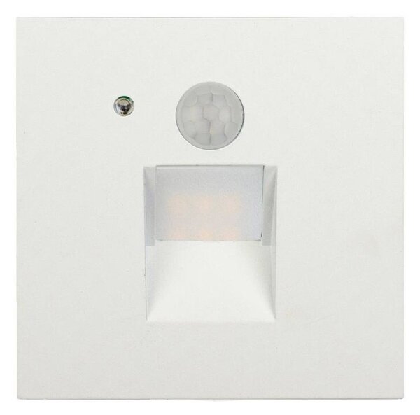 Arcchio - Neru Square LED Applique da Incasso a Parete w/Sensor White