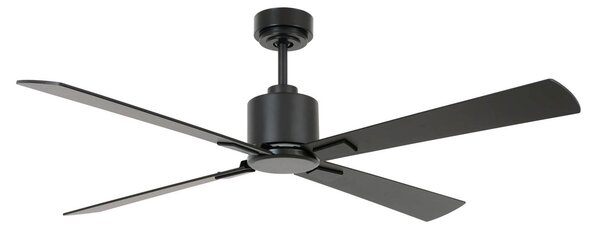 Ventilatore da soffitto Airfusion Climate DC, nero, silenzioso - Beacon Beacon Lighting, Airfusion Climate, Nero, Soggiorno, Legno, Moderno