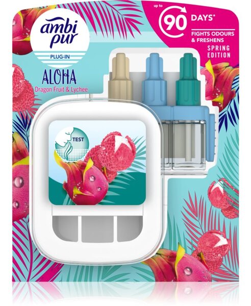 AmbiPur 3volution Aloha diffusore elettrico per ambienti con ricarica 20 ml