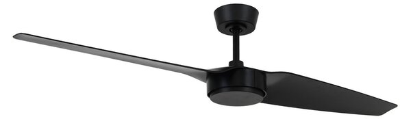 Ventilatore da soffitto Condor nero DC silenzioso Ø 137 cm - Beacon Beacon Lighting, Condor, Nero, Soggiorno, Plastica, Moderno