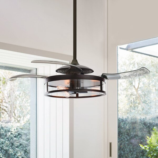 Ventilatore da soffitto Fanaway Classic con luce, nero, silenzioso, Beacon Beacon Lighting, Fanaway Classic, Grigio, Soggiorno, Plastica, Moderno