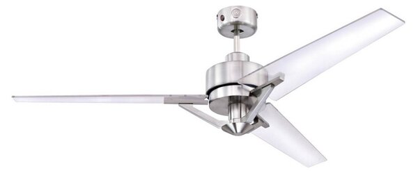 Ventilatore da soffitto Julien, trasparente, con telecomando - Westinghouse Westinghouse, Julien, Trasparente, Soggiorno, Plastica, Moderno