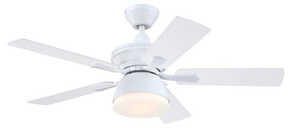 7316340 Ventilatore da soffitto con luce, bianco, silenzioso - Westinghouse Westinghouse, 7316340, Bianco, Soggiorno, Plastica, Moderno
