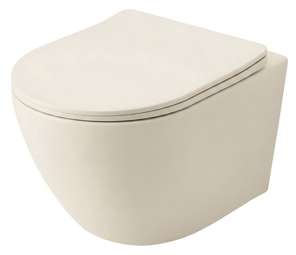 Vaso WC sospeso REA Focus Tornado Creme