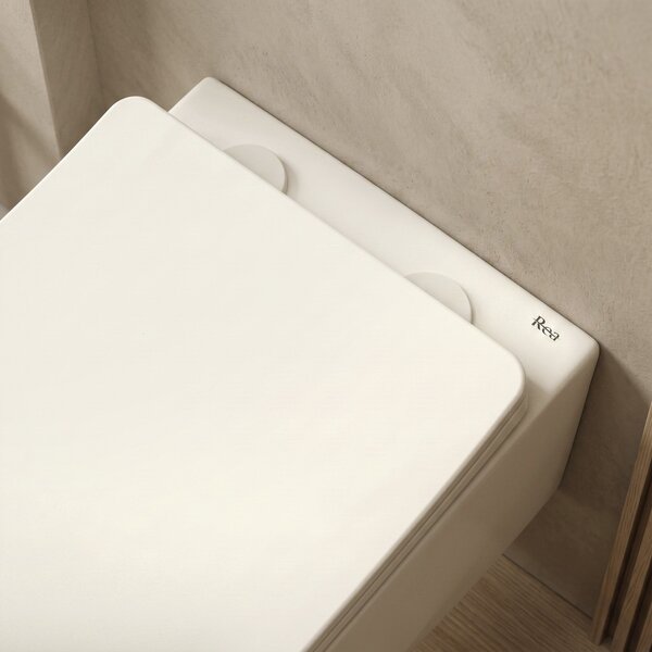 Vaso WC sospeso REA Focus Tornado Creme