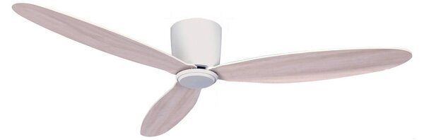 Ventilatore da soffitto Airfusion Radar in rovere, Ø 132 cm, silenzioso - Beacon Beacon Lighting, Airfusion Radar, Legno, Soggiorno, Legno, Moderno