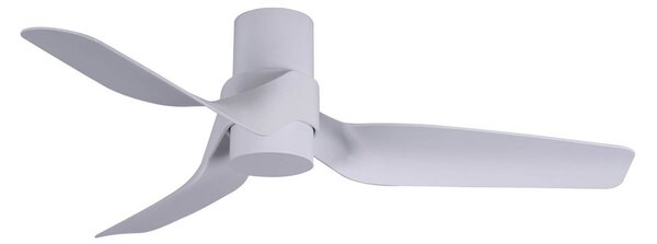 Ventilatore da soffitto Nautica con luce, bianco, silenzioso - Beacon Beacon Lighting, Nautica, dimmerabile, Bianco, Soggiorno, Plastica, Moderno