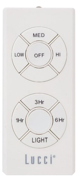 Ventilatore da soffitto Megara con luce, titanio, 122 cm, silenzioso - Beacon Beacon Lighting, Megara, Grigio, Soggiorno, Plastica, Moderno