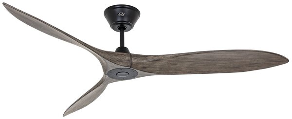 Ventilatore da soffitto Eco Airscrew 152 cm, nero, legno - CasaFan CasaFan, Eco Airscrew, Legno, Soggiorno, Legno, Moderno