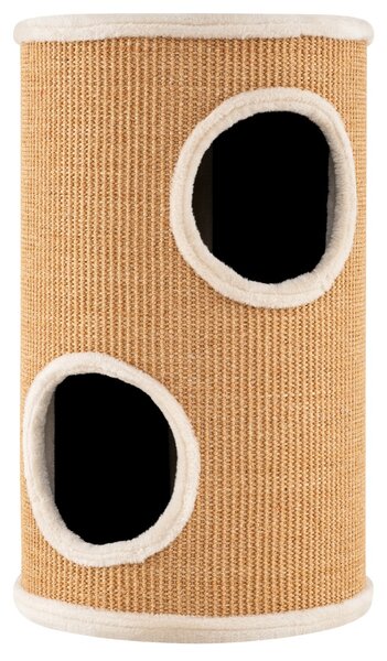 Costway Condo per gatti rifugio moderno per animali domestici da interno, Condo multi-livello con tappetino per graffi in sisal