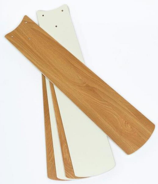 Ventilatore da soffitto Comet 2 con luce, in legno, silenzioso - Westinghouse Westinghouse, COMET, Legno, Soggiorno, Legno, Moderno