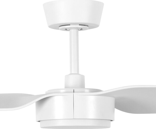 Ventilatore da soffitto Condor bianco DC silenzioso 137 cm - Beacon Beacon Lighting, Condor, Bianco, Soggiorno, Plastica, Moderno