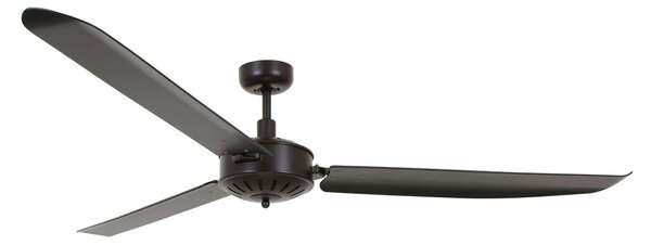Ventilatore da soffitto Airfusion Carolina, nero, silenzioso - Beacon Beacon Lighting, Airfusion Carolina, Nero, Soggiorno, Plastica, Moderno