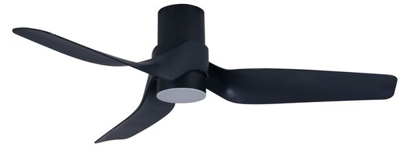 Ventilatore da soffitto Nautica con luce, nero, silenzioso - Beacon Beacon Lighting, Nautica, dimmerabile, Nero, Soggiorno, Plastica, Moderno