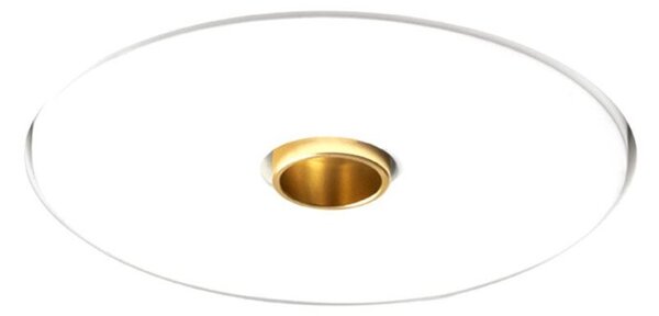 Faretto incasso sforzin rhodia t470 led gesso alluminio scomparsa - Sforzin Illuminazione