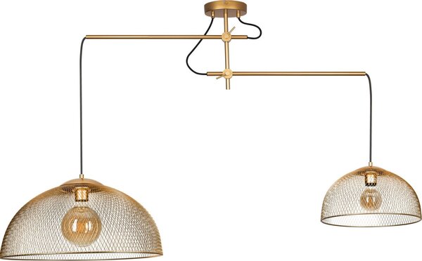 Lampadario CONCEPT dorato 2xE27x60W in metallo, dimensioni: 100x170x48 cm, IP20, Maxlight