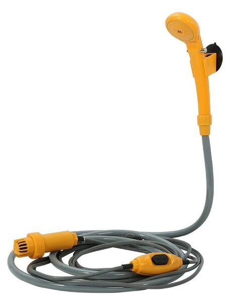 Doccia portatile - Doccia da campeggio - Doccia esterna per campeggio - Tubo da 2 metri - Accessorio da viaggio - Adatta per escursioni - Doccia compatta