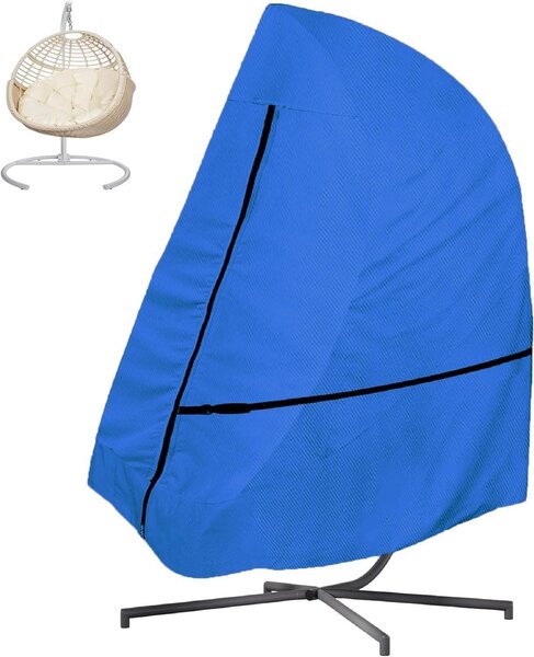 Solidchoice - Copertura per sedia a forma di uovo, semplice e pratica - Coperture impermeabili per sedie da giardino, tessuto 600D