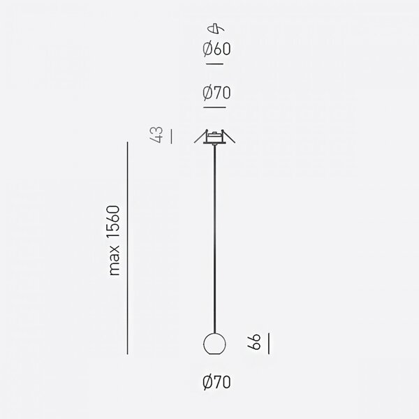 Lampada soffitto incasso led gea luce guya si oro sospensione classica - Gea Luce