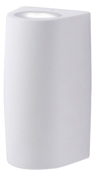 Applique esterno biemissione top light aosta ap2 bi gu10 led ip55 resina - Top Light