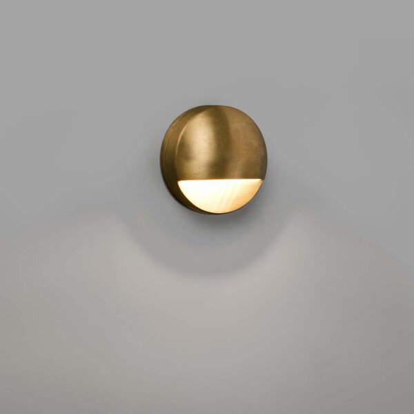 Applique LED per esterni DRAK 3000K IP44 ottone