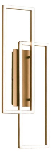 Applique classico gea luce dyana a fdyao1 led oro alluminio silicone - Gea Luce