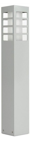 Paletto da giardino 50 cm 1xE27 argento IP54 SU-MA RADO RADO III 2 AL