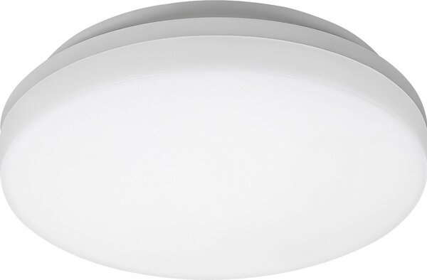 Rabalux 2699 Zenon plafoniera per esterni, 18W, 1800lm, bianco, rotonda, ø220mm
