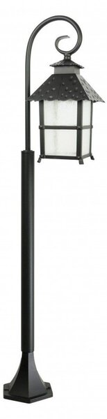 Lanterna 116 cm lampada da esterno a stelo 1xE27 nera IP43 SU-MA K 5002/2/Z
