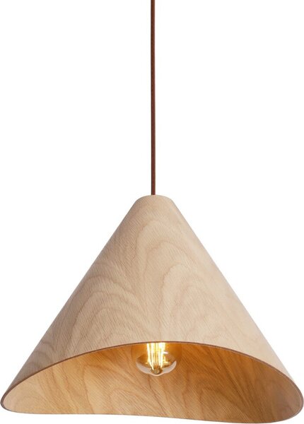 Lampada a sospensione SAKURA marrone 1xE27x60W in metallo, dimensioni: 180x33,5x33,5 cm, IP20, Maxlight