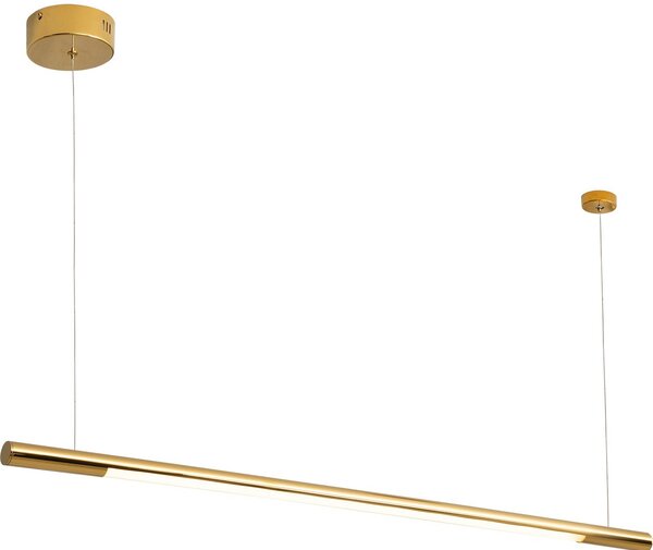 Lampadario a LED ORGANIC dorato 16 W, bianco caldo 1360 lm, metallo, dimensioni: 140 x 100 x 2 cm, IP20, Maxlight