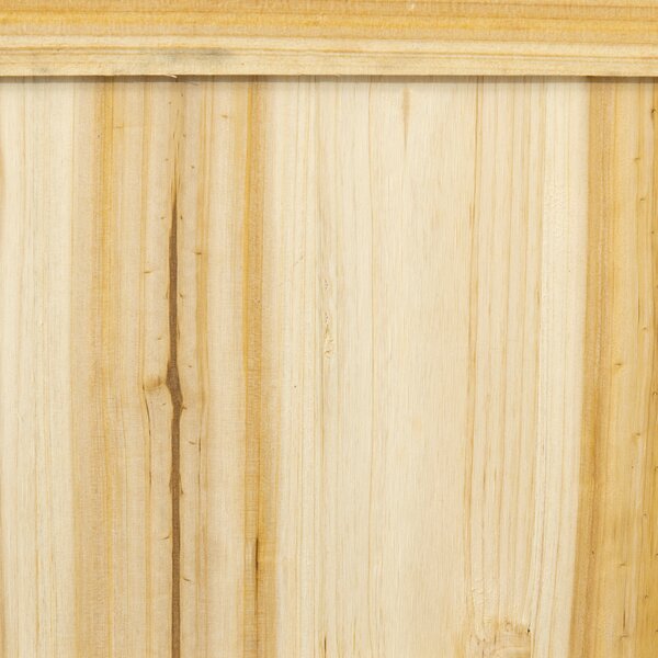 Outsunny Fioriera con Grigliato in Legno Vaso da Esterno per Angolo per Piante Rampicanti 40x40x145 cm Naturale | Aosom Italy
