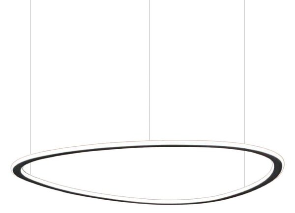 Lampadario moderno promoingross tris s65 ne led dimmerabile metallo silicone - Promoingross