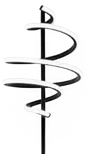 Piantana moderna promoingross boucle pt180 led dimmerabile metallo silicone - Promoingross