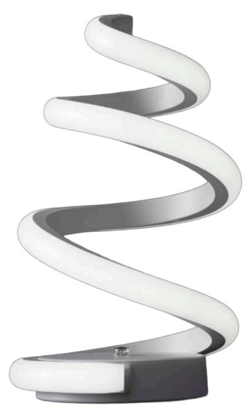 Abat-jour moderna promoingross boucle t1 led dimmerabile touch metallo silicone - Promoingross