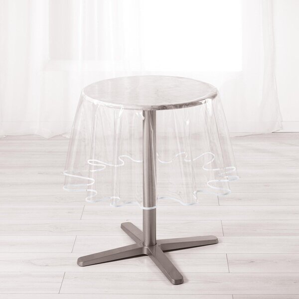 Tovaglia in PVC adatta per pulizia con panno umido ø 180 cm Garden – douceur d'intérieur