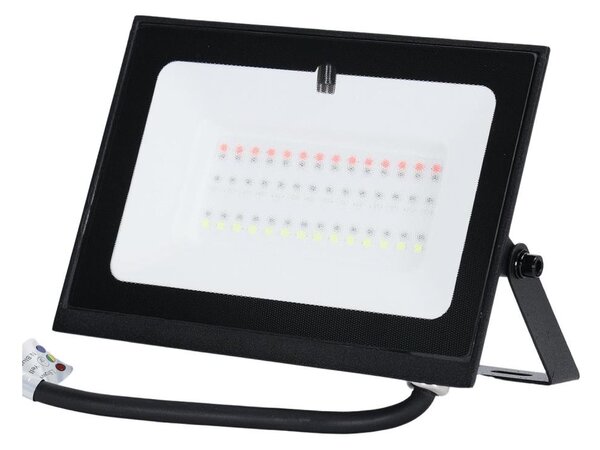 Aigostar - Proiettore LED RGB dimmerabile 30W 230V IP65 con telecomando