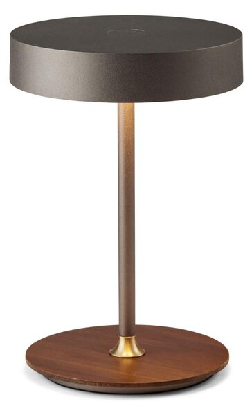 Halo Design 745791 - Lampada LED dimmerabile ricaricabile ON THE MOVE LED/2,5W/4000 mAh grigio/legno