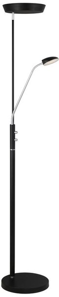 Halo Design 716067 - Lampada da terra LED dimmerabile VEGAS LED/20W/230V + LED/5W nero/cromo