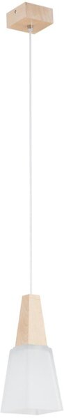 Lampada a sospensione su cavo TOTI 1xE27/15W/230V beige