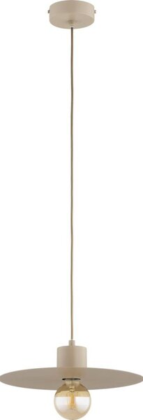 Lampadario sospeso su cavo EMELI 1xE27/15W/230V beige