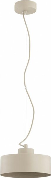 Lampada a sospensione su cavo SELIA 1xE27/15W/230V beige