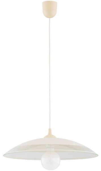 Lampadario a cavo SOTI 1xE27/15W/230V crema