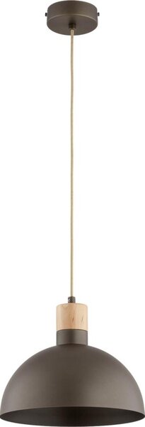 Lampada a sospensione con cavo NEOMI 1xE27/15W/230V marrone