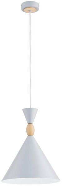Lampada a sospensione con cavo FERYT 1xE27/15W/230V grigio
