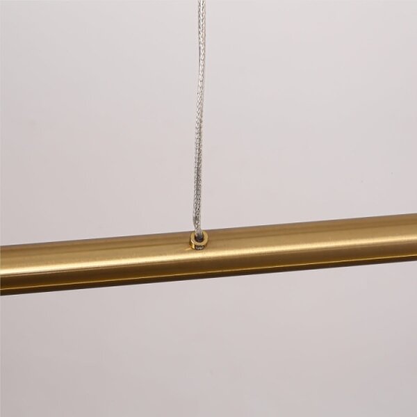 Lampadario LED sospeso su cavo MELECA LED/36W/230V 3000/4000/6000K 160 cm dorato