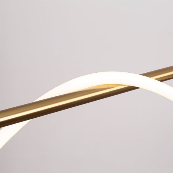 Lampadario LED sospeso su cavo MELECA LED/36W/230V 3000/4000/6000K 160 cm dorato