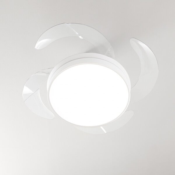 Ventilatore soffitto perenz open+ 7165 b ct led lampada soffitto - Perenz