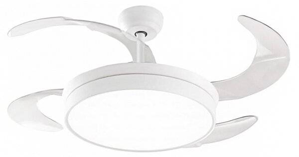 Ventilatore soffitto perenz open+ 7165 b ct led lampada soffitto - Perenz