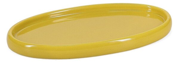 Piatto da portata giallo in gres Billie – ONA